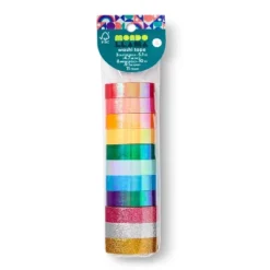 11pk Bright Glitter Washi Tape - Mondo Llama™ -Mondo Llama GUEST d2a2c01b a42b 4482 ab97 30b1d48fc6e0