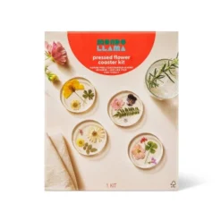 Pressed Flowers Resin Coaster DIY Art Kit - Mondo Llama™: Dried Flower Craft, Resin For Making Coasters, Adult Craft Kit -Mondo Llama GUEST d86b46a8 0640 4407 abe2 7fbe44d0ec5b