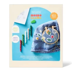 Bucket Hat Floral Embroidery Craft Kit - Mondo Llama™ -Mondo Llama GUEST dcf4fc6e e696 46a1 a618 f78ef9566254