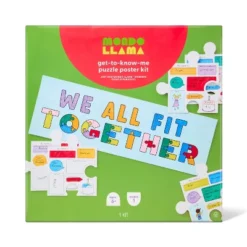 15ct Classroom Craft About Me Puzzle Poster Kit, Teacher Supplies - Mondo Llama™ -Mondo Llama GUEST e2900b7b f09f 4855 90c2 1f3b065c0f0d