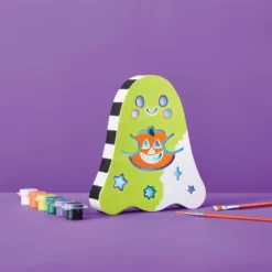 Halloween Craft Lit Paperboard Ghost Painting Kit - Mondo Llamaâ„¢