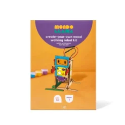 Create-Your-Own Wood Walking Robot Kit - Mondo Llama™: DIY Science Craft With Paint & Brush, Ages 14+, Requires 2 AA Batteries 9 Create-Your-Own Wood Walking Robot Kit - Mondo Llama™: DIY Science Craft With Paint & Brush, Ages 14+, Requires 2 AA Batteries -Mondo Llama GUEST e79ced1c 8cdf 4f8f 8a67 b987c9be5d05