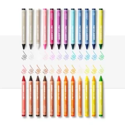 24ct Crayons Classic Colors - Mondo Llama™: School Supplies For Kids, Low-Odor, Multicolor, Ages 3+ -Mondo Llama GUEST eb90eef1 335f 4266 b92b e4325d05007e