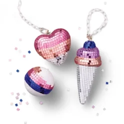 Disco Ball Décor Craft Kit - Mondo Llama™: DIY Art Kit, Non-Toxic, Includes Glue & Figurines, Ages 6+ -Mondo Llama GUEST ec866f95 01d1 46ee a013 7ce4b2398f6b