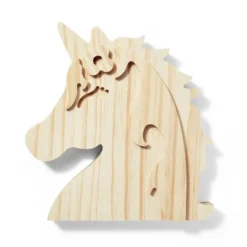 Freestanding Wood Unicorn - Mondo Llama™: Unfinished Craft, 6" Tall, Animal Theme, Ages 3+ -Mondo Llama GUEST ef640e05 e3fc 4116 95e6 8dc4ef59b511