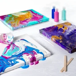 Cosmically Cool Paint Pouring Kit - Mondo Llama™ -Mondo Llama GUEST f1915305 e5e2 4b91 a86e 2e678c92b25f